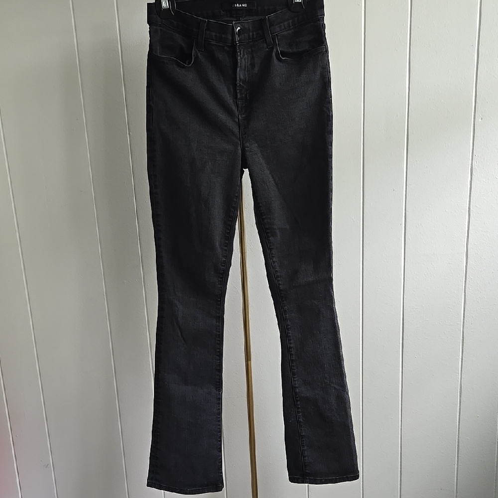 J BRAND INDIGO BLACK JEANS FLARE